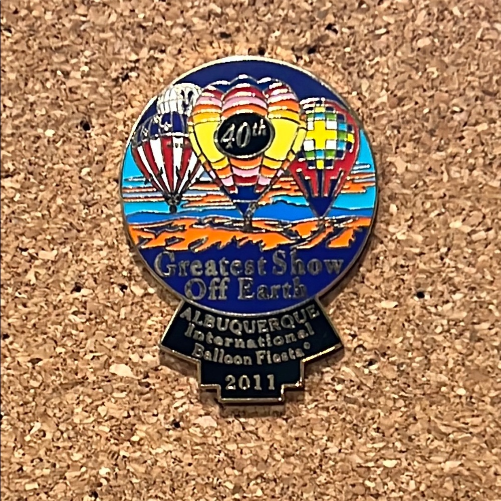 Albuquerque International Balloon Fiesta Pin 2011